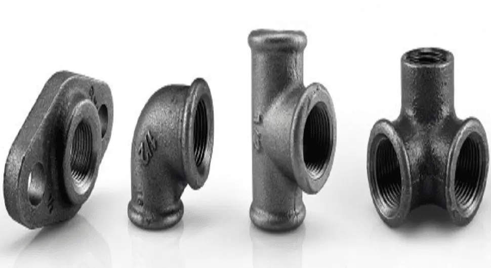 raccords plomberie en acier doux