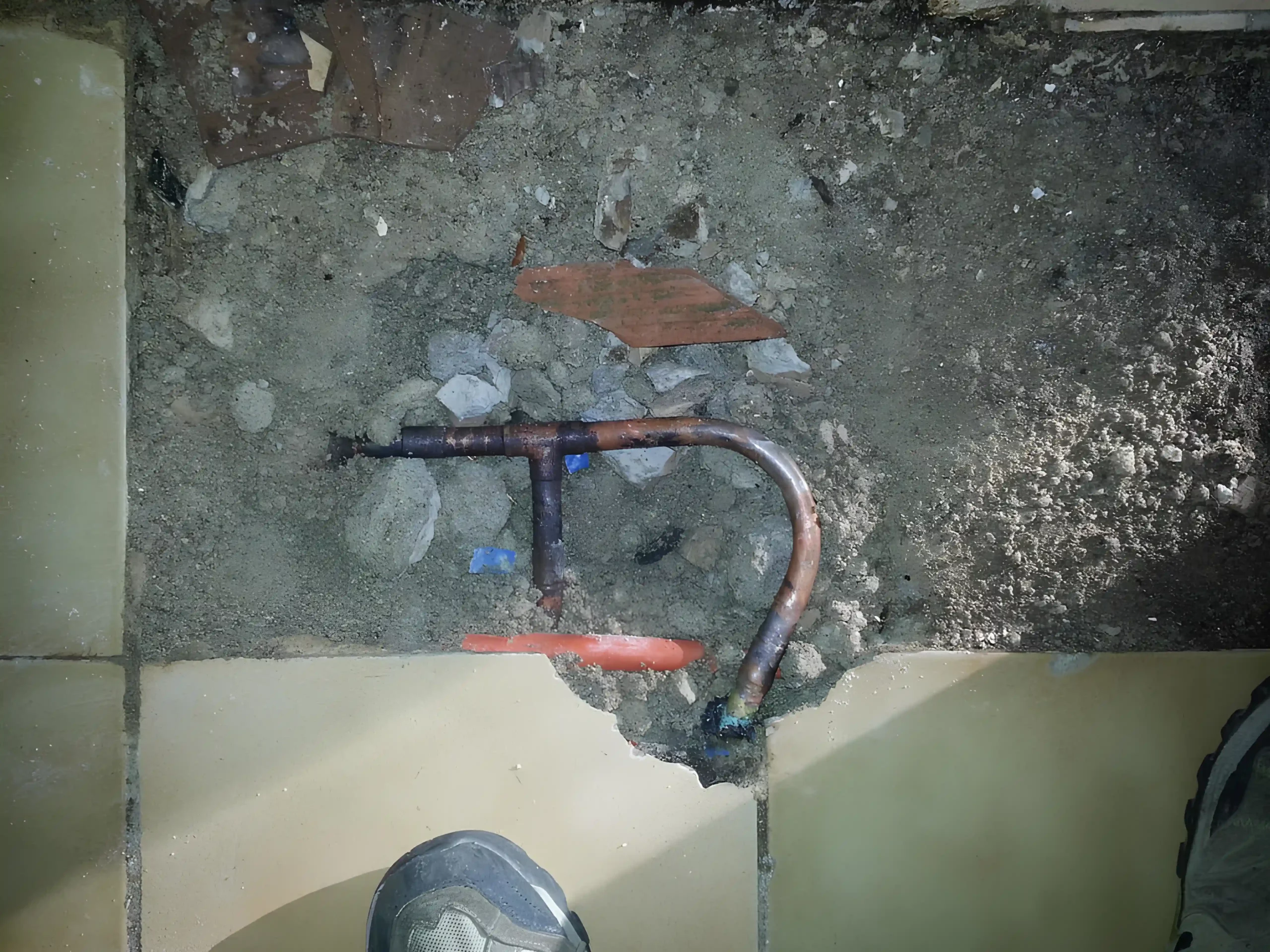 Raccordement normalisé avec brasure cuivre